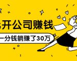 0元开公司赚钱，不花一分钱几天躺赚了30多万，详细操作流程！-ANQUYE-HENHENLU-26UUU[首页]