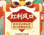 左右电商拼多多无货源店群玩法：从0~1，36节实战保姆教程，​极速起店必出单-ANQUYE-HENHENLU-26UUU[首页]