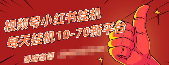 视频号小红书抖音挂机项目，小白无脑操作，按照要求来，单号每天几十米-ANQUYE-HENHENLU-26UUU[首页]