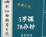 0粉到5万粉起号日记，​大志参谋起号经历及变现逻辑-ANQUYE-HENHENLU-26UUU[首页]