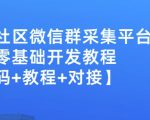 外面卖1000的人脉社区微信群采集平台小白0基础开发教程【源码+教程+对接】-ANQUYE-HENHENLU-26UUU[首页]