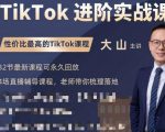 大山老师TikTok进阶实战课：账号详解，流量运营，实战变现，助力你成功出海-ANQUYE-HENHENLU-26UUU[首页]
