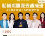 桔子会·私域流量变现速成班，4天拿走月销千万的变现方案 价值12800元-ANQUYE-HENHENLU-26UUU[首页]
