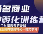 杨名商业IP孵化训练营，从商业到内容到转化一站式学 价值5980元-ANQUYE-HENHENLU-26UUU[首页]