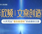 李欣频|文案创造课，0基础可报10天写出“看到就想转”的自媒体文案-ANQUYE-HENHENLU-26UUU[首页]