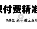 玩转知识付费项目精准引流，给你1套课多账号操作落地方案！-ANQUYE-HENHENLU-26UUU[首页]