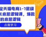 大圣淘宝天猫电商1-7层级盈利增长底层逻辑课，爆款的底层逻辑-ANQUYE-HENHENLU-26UUU[首页]