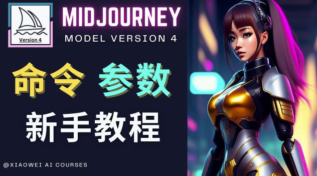 Midjourney新手入门教程，轻松创作顶级图像，命令参数-新手教程-ANQUYE-HENHENLU-26UUU[首页]