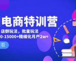 美团电商特训营：美团·店群玩法，无脑铺货月产出6000-15000+精细化月产2w+-ANQUYE-HENHENLU-26UUU[首页]