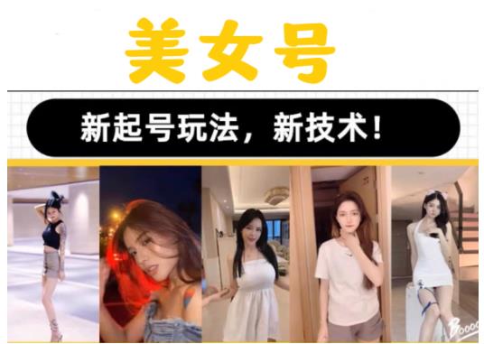 2023抖音快手短视频美女号课程制作玩法教程，美女号搬运新起号玩法，新技术（素材+教程）-ANQUYE-HENHENLU-26UUU[首页]