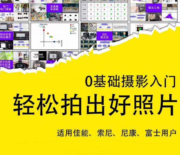 0基础摄影入门，轻松拍出好照片（适用佳能、索尼、尼康、富士用户）-ANQUYE-HENHENLU-26UUU[首页]