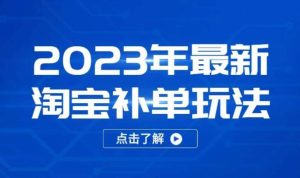 2023年最新淘宝补单玩法，18节课让教你快速起新品，安全不降权-ANQUYE-HENHENLU-26UUU[首页]