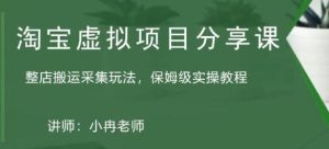 淘宝虚拟整店搬运采集玩法分享课：整店搬运采集玩法，保姆级实操教程-ANQUYE-HENHENLU-26UUU[首页]