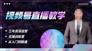 杨sir·视频号直播运营教学，视频号直播流量的底层逻辑，解决直播间没流量，不开单的窘境-ANQUYE-HENHENLU-26UUU[首页]