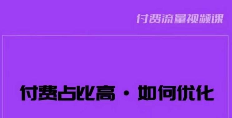 波波-付费占比高，如何优化？只讲方法，不说废话，高效解决问题！-ANQUYE-HENHENLU-26UUU[首页]