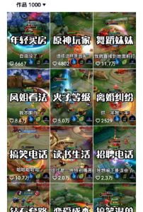 副业拆解：抖音王者荣耀游戏变现副业项目，视频版一条龙实操玩法分享给你-ANQUYE-HENHENLU-26UUU[首页]