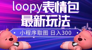 小狸猫loopy表情包小程序取图玩法，最新出的表情包素材-ANQUYE-HENHENLU-26UUU[首页]