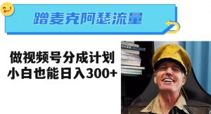 蹭麦克阿瑟热点，做视频号分成计划，小白三分钟一条日入300+【揭秘】-ANQUYE-HENHENLU-26UUU[首页]