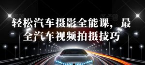 轻松汽车摄影全能课，最全汽车视频拍摄技巧-ANQUYE-HENHENLU-26UUU[首页]