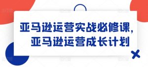 亚马逊运营实战必修课，亚马逊运营成长计划-ANQUYE-HENHENLU-26UUU[首页]