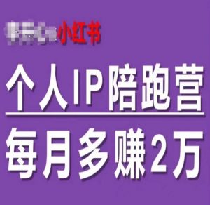 小红书个人IP陪跑营，60天拥有自动转化成交的双渠道个人IP，每月多赚2w-ANQUYE-HENHENLU-26UUU[首页]