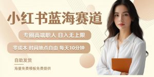 小红书蓝海赛道，圈中高端职场人，月入无上限，可矩阵，内含私域实操教程!-ANQUYE-HENHENLU-26UUU[首页]