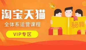 淘宝天猫全体系运营课程【9月24更新】，店铺全系运营、动销玩法、擦边球玩法等等-ANQUYE-HENHENLU-26UUU[首页]