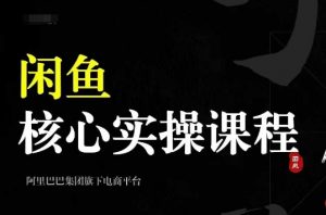2024闲鱼核心实操课程，从养号、选品、发布、销售，教你做一个出单的闲鱼号-ANQUYE-HENHENLU-26UUU[首页]