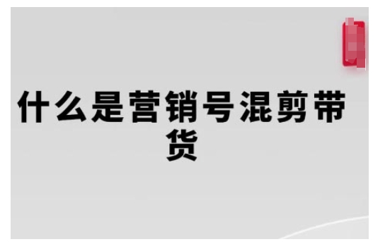 营销号混剪带货，从内容创作到流量变现的全流程，教你用营销号形式做混剪带货-ANQUYE-HENHENLU-26UUU[首页]