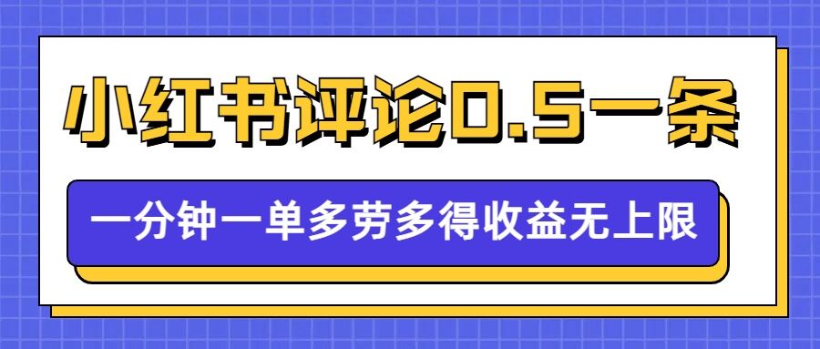 小红书留言评论，0.5元1条，一分钟一单，多劳多得，收益无上限-ANQUYE-HENHENLU-26UUU[首页]